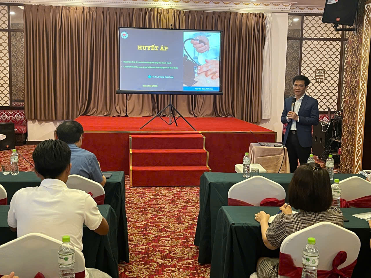 60 cán bộ y tế tập huấn nâng cao năng lực phòng chống bệnh tim mạch